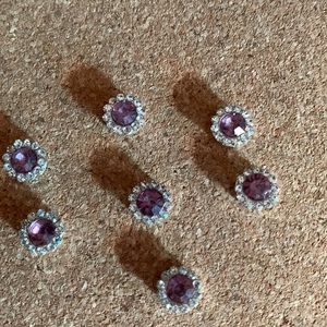 Rhinestone nail jewelry